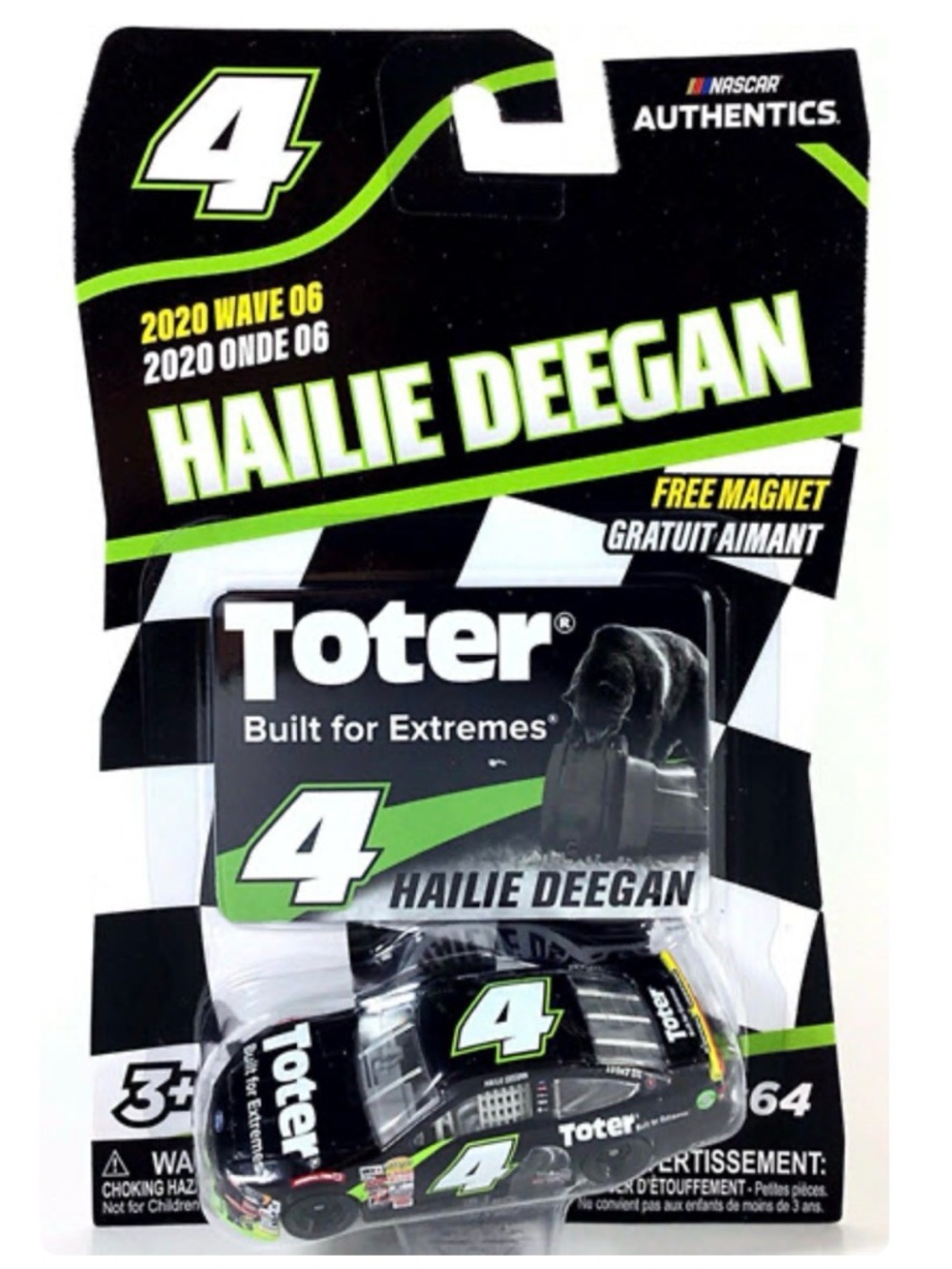 NWT NASCAR Lionel Hailie Deegan 4 2020 Wave 6 Race Car